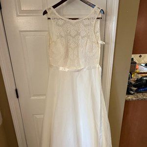 David's Bridal Wedding Gown